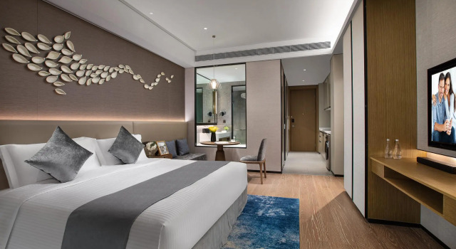 Executivo Estúdio Ascott Xiangjiang FFC Changsha