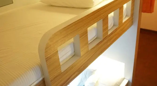 Кровать в общем номере (женский номер) The Hive Hatyai Hostel