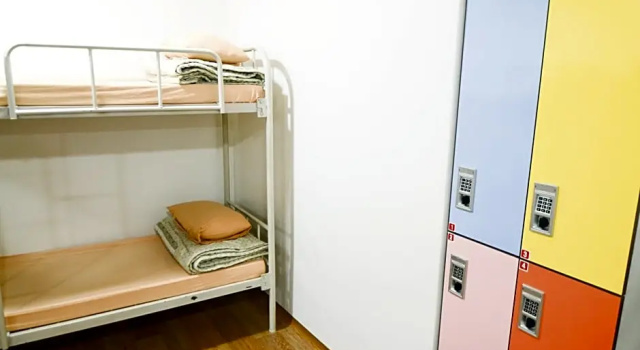 Кровать в общем номере Yakorea Hostel Dongdaemun