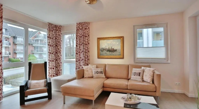 Dünenhaus Dünenhaus 3 Appartement 9, Забронировать Апартаменты/квартира Шарбойц Holstein Switzerland, рядом с Пляж Hundestrand