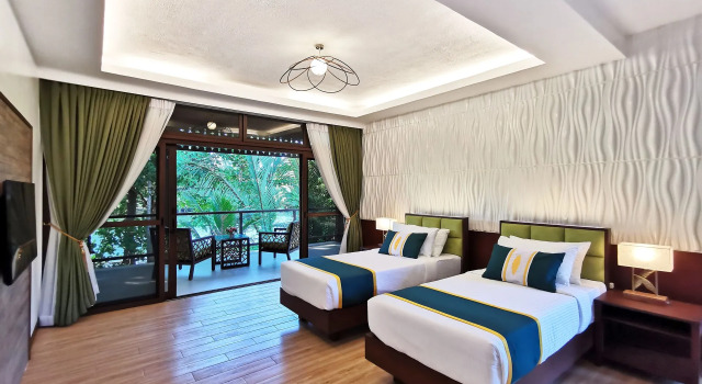 Habitación Premier con vista al río Loboc River Resort