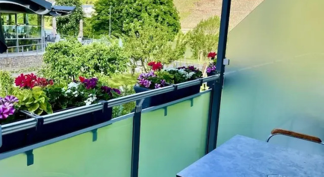 Двухместный номер Standard с балконом и с видом на сад Weinbergs Loge