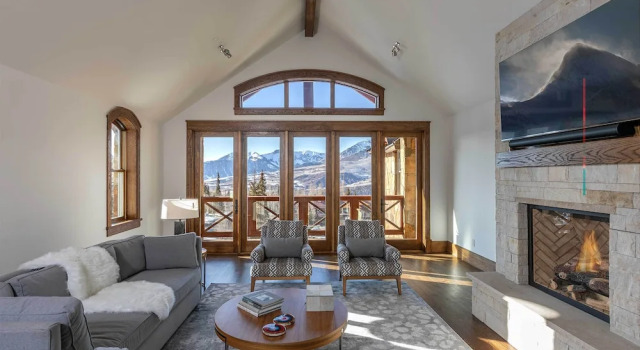 Апартаменты с 4 комнатами с балконом Luxurious Ski-in/ski-out Telluride Penthouse!