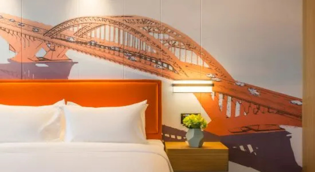 Семейный тент с видом на реку Hampton by Hilton Shiyan Yunyang