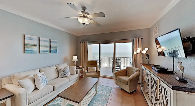All-suite W/ Gulf-view Balcony & Pool Access 2 Bedroom Condo