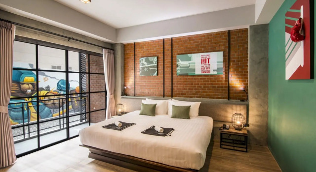 Номер Deluxe S Loft Sport and Wellbeing Hotel