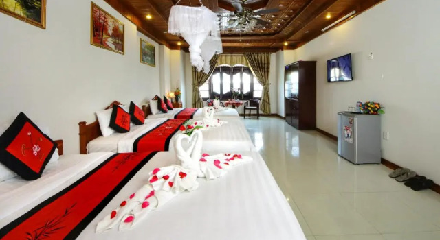 Номер Deluxe Hoa Mau Don Homestay