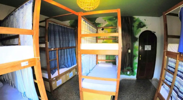 Кровать в общем номере Local Hostel Manaus