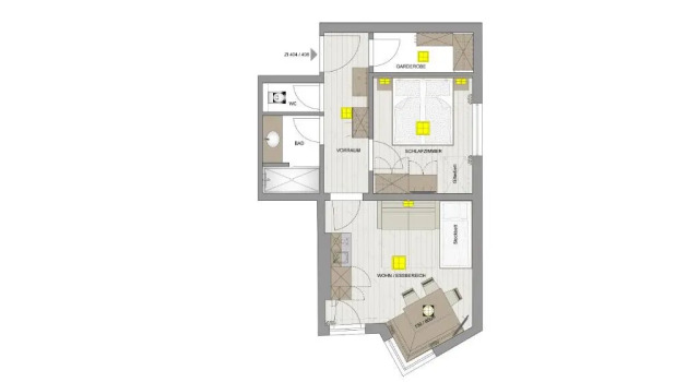 Апартаменты Hotel Grüner Baum