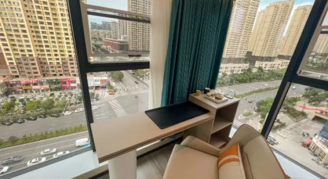 Люкс Deluxe Meibo Light Luxury Hotel (Xudong Road Branch of Taiyuan South Station)