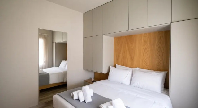 Семейный люкс c 1 комнатой с балконом My Greek Vacations City Apartments