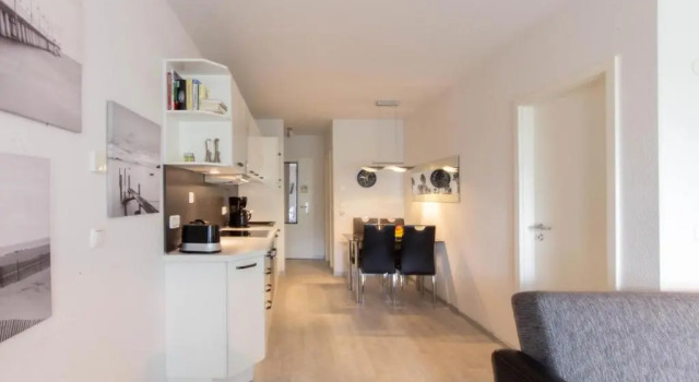 Апартаменты Ferienwohnung Strandvilla Augustusbad 14