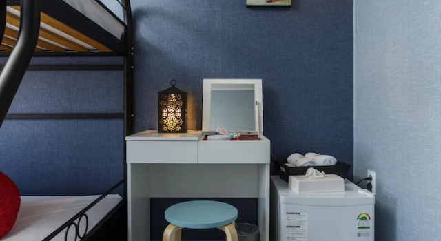 Четырёхместный номер Standard Myeongdong Sunshine Guesthouse
