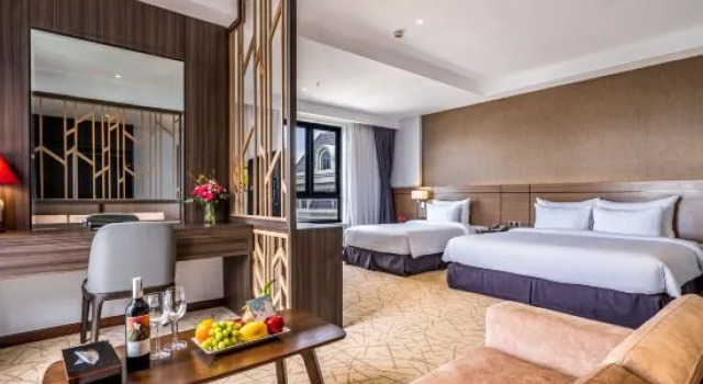 Трёхместный семейный люкс с видом на океан The Cap Hotel