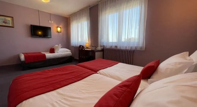 Номер Standard Le Cheval Blanc - Lac du Der - Logis Hotel