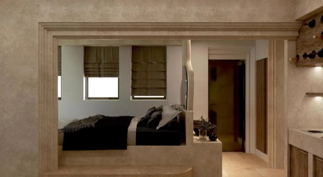 Люкс Superior с видом на море Portara Seaside Luxury Suites