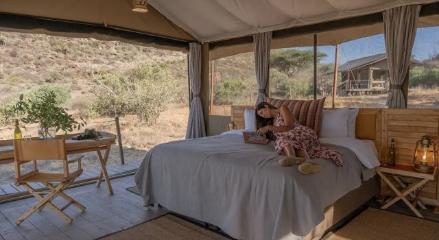 Basecamp Samburu, Buchen Sie Campingplatz Samburu Kenia