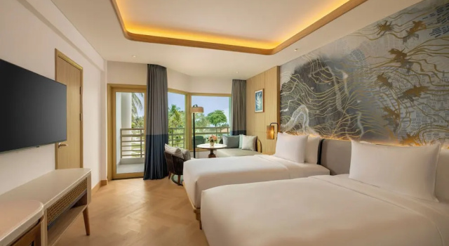 Двухместный номер Deluxe с видом на сад Mövenpick Resort & Spa Bintan Lagoon