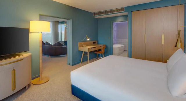 Двухместный люкс c 1 комнатой Hilton Bournemouth