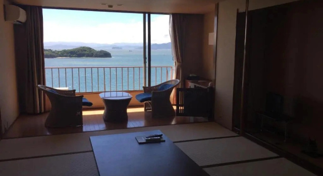 Четырёхместный номер Standard с видом на океан New Kankai Honkan Tenku Ocean View Hotel Kairo
