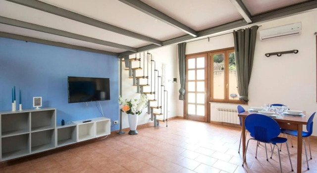 JOIVY Blue Terraced House