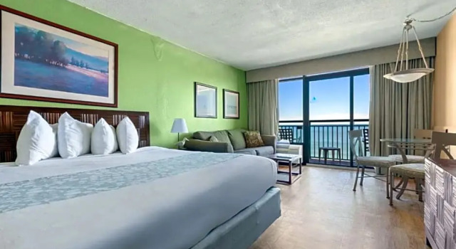 Двухместный номер Standard oceanfront Sand Castle Resort by Patton Hospitality