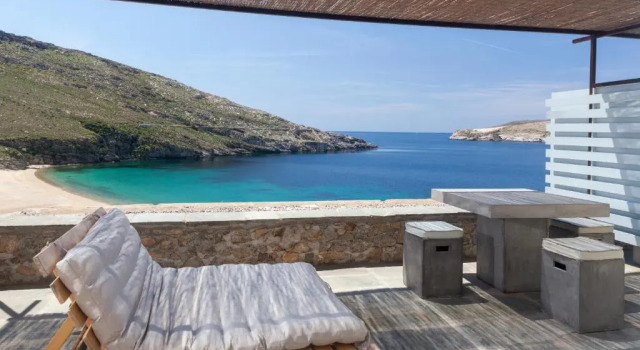 Семейные апартаменты Дуплекс с 2 комнатами с видом на море Coco-Mat Eco Residences Serifos