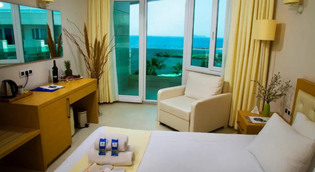 Трёхместный номер Standard с видом на море Dragut Point South Hotel-All Inclusive