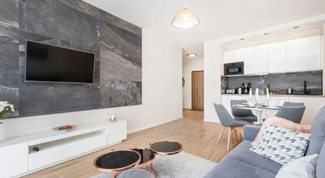 Apartment With Swimming Pool, Terrace, Pobierowo