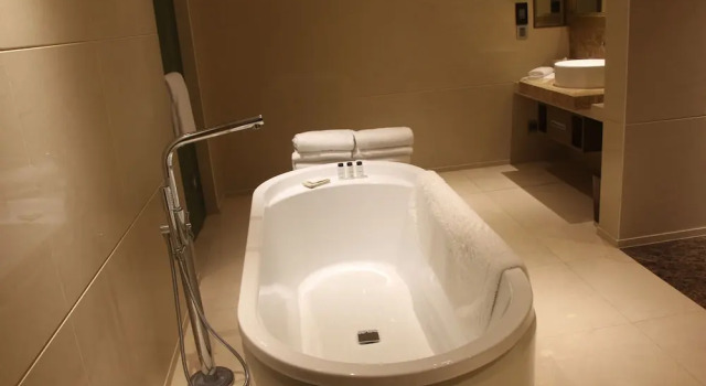 Люкс с 2 комнатами с видом на озеро Sheraton Huizhou Bailuhu
