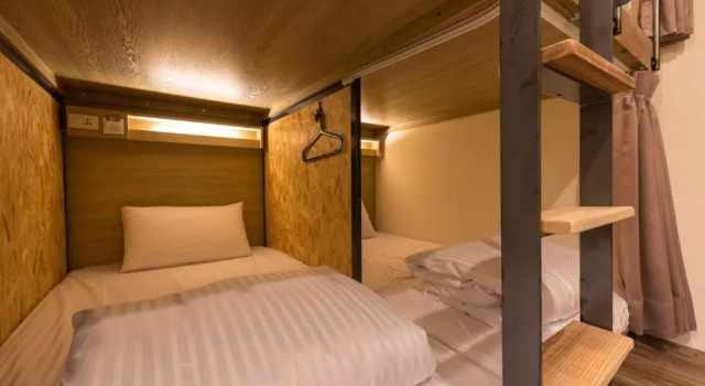 Кровать в общем номере Beimen WOW Poshtel
