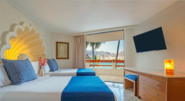 Номер Deluxe с частичным видом на море Park Royal Beach Acapulco - All Inclusive