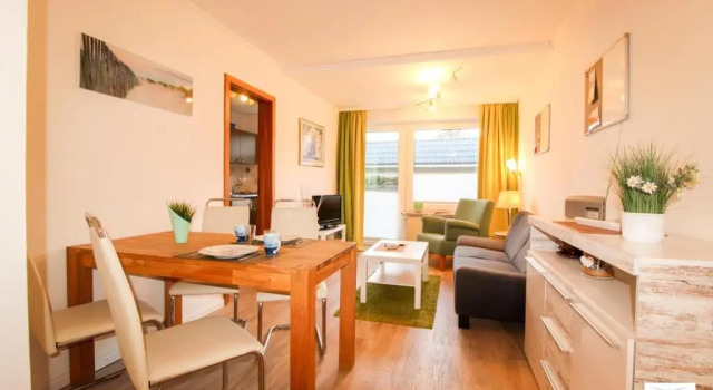 Апартаменты Haus Elbe Döse Wohnung 2