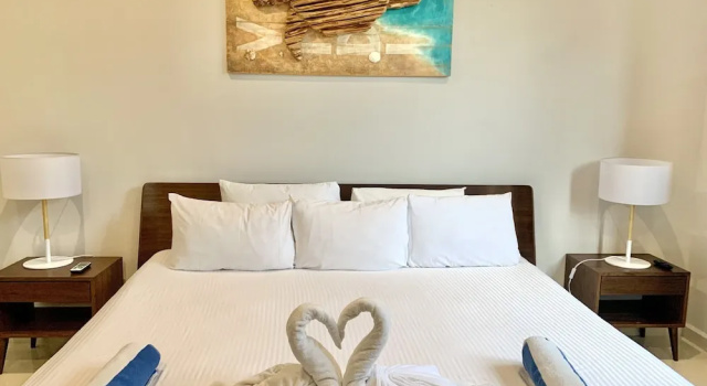 Номер Standard Пентхаус с 2 комнатами с видом на океан Playa Canek Beachfront Eco Hotel