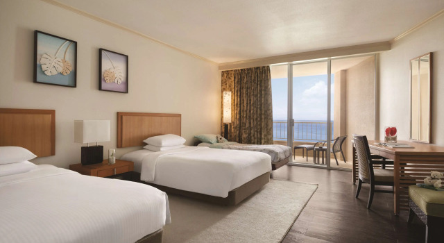 Double Family Club room Hyatt Regency Guam