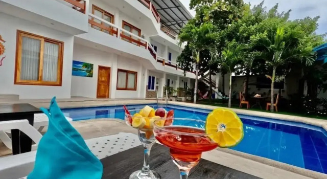 Одноместный номер Standard с видом на бассейн Galápagos Isabela Hotel Loja