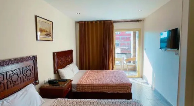 Двухместный номер Deluxe The Gate Hotel Front Pyramids & Sphinx View