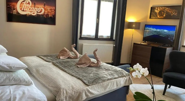 Двухместный номер Deluxe Chicago Vendégház