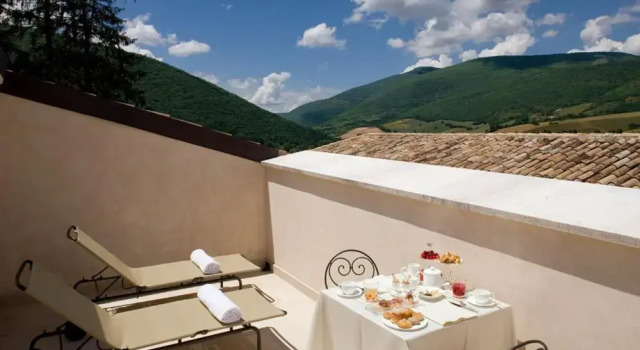 Двухместный номер Deluxe с балконом Relais & Chateaux Palazzo Seneca