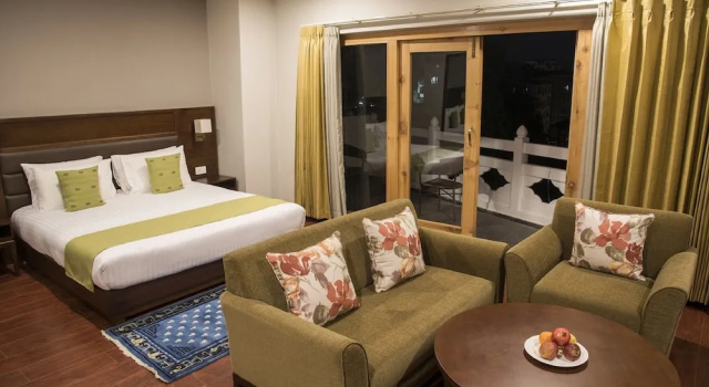 Habitación doble Superior 1 dormitorio con balcón City Hotel Thimphu