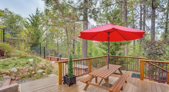 Коттедж 3 Mi to Snow Summit: Charming Home w/ Fenced Yard