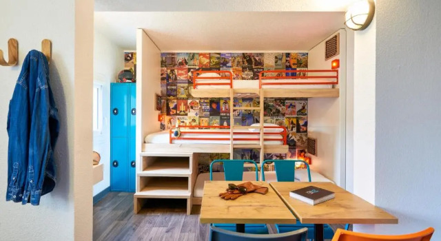 Кровать в общем номере (женский номер) HotelF1 Marseille Provence