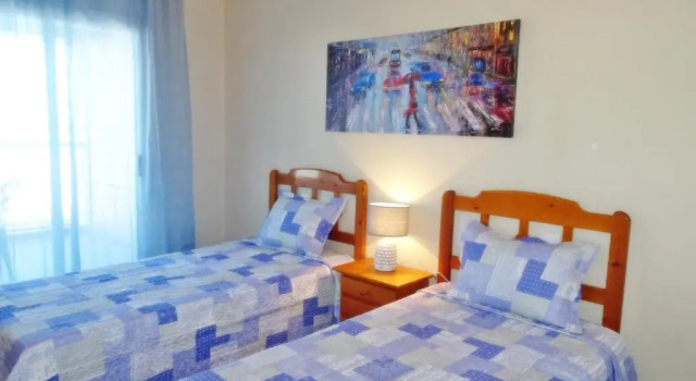 Апартаменты c 1 комнатой CAPRI GANDIA PRIMERA LÍNEA - Alquiler solo familias