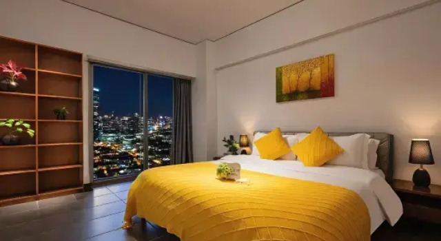 Люкс Deluxe Shenlan Urban Hotel Apartment (Wanlvyuan Friendship Sunshine City Branch)