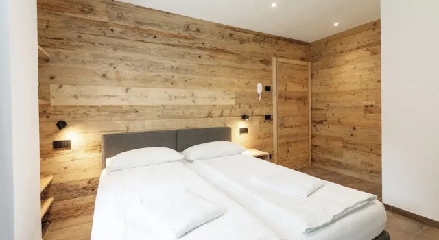 Standard Doppel Zimmer Keller Baita Larix Bormio