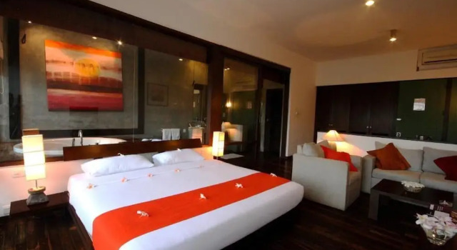 Номер Deluxe Отель Temple Tree Resort & Spa