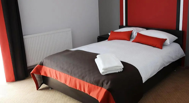 Трёхместный номер Standard с балконом и с красивым видом из окна Hotel Klaudia