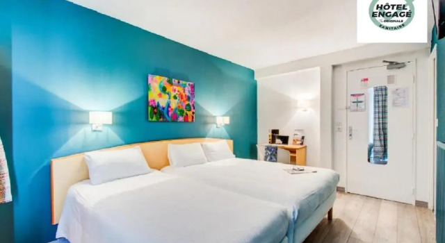 Одноместный номер Standard The Originals City, Hôtel Éclipse, Lyon Est
