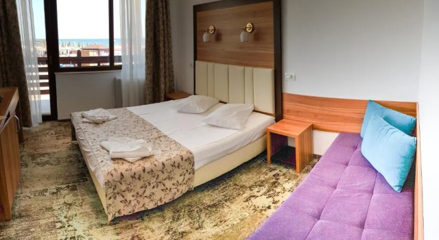 Deluxe Dvoulůžkový s manželskou postelí pokoj a výhledem na moře Hotel Laguna