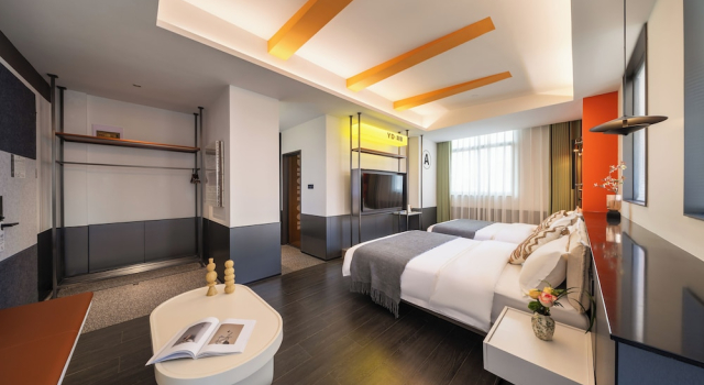 Двухместный семейный номер Standard Xiamen Yidu Trendy Homestay